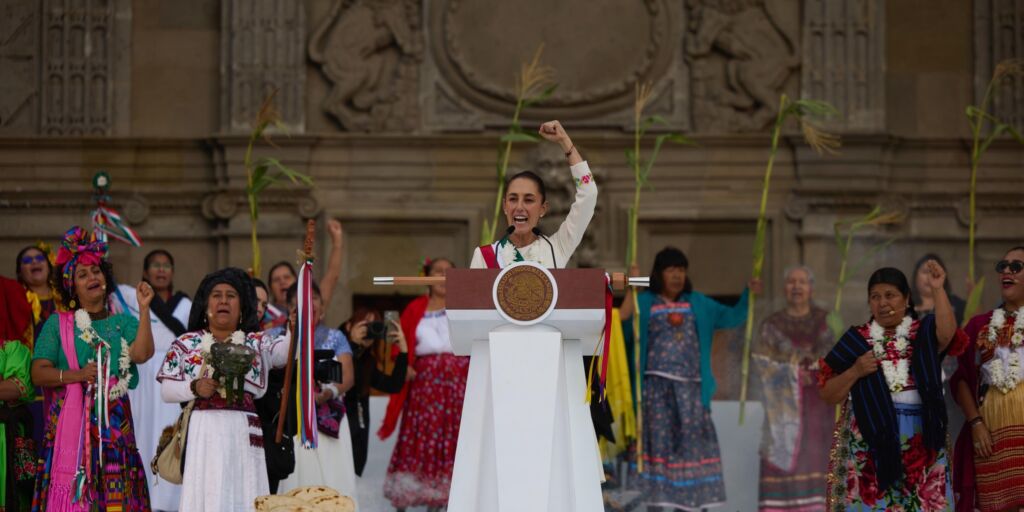 claudia sheinbaum 100 compromisos gobierno mujeres